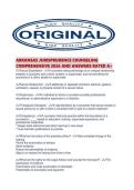 ARKANSAS JURISPRUDENCE COUNSELING COMPREHENSIVE 2026 AND ANSWERS RATED A&period;pdf