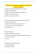WVSSAC Part 2 Exam Questions with 100&percnt;&NewLine;Correct Answers