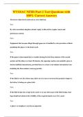 WVSSAC NFHS Part 2 Test Questions with&NewLine;100&percnt; Correct Answers