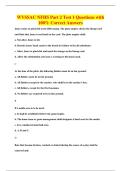 WVSSAC NFHS Part 2 Test 1 Questions with&NewLine;100&percnt; Correct Answers
