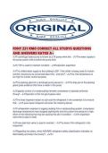 FDNY Z51 RMO CORRECT ALL STUDYS QUESTIONS AND ANSWERS RATED A&period;pdf