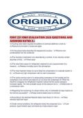 FDNY Z51 RMO EVALUATION 2026 QUESTIONS AND ANSWERS RATED A&period;pdf