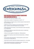 FSVO REVIEW UPDATED CORRECT QUESTIONS AND ANSWERS RATED A&period;pdf