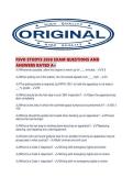 FSVO STUDYS 2026 EXAM QUESTIONS AND ANSWERS RATED A&period;pdf