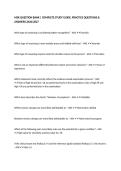 MSK QUESTION BANK &vert; COMPLETE STUDY GUIDE&comma; PRACTICE QUESTIONS & ANSWERS 2026&sol;2027