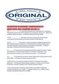HAZWOPER EXAMINERS COMPREHENSIVE QUESTIONS AND ANSWERS RATED A&period;pdf