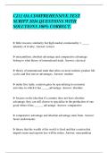 C211 OA COMPREHENSIVE TEST&NewLine;SCRIPT 2026 QUESTIONS WITH&NewLine;SOLUTIONS 100&percnt; CORRECT&period;&NewLine;