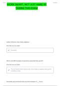 PSYCH 289 EXAM 1 QUESTIONS AND CORRECT ANSWERS