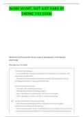 PSYC289 UNIT 1 STUDY AND OBJECTIVES QUESTIONS AND CORRECT ANSWERS