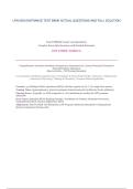 LPN HESI ENTRANCE TEST BANK ACTUAL QUESTIONS AND FULL SOLUTION