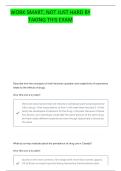 PSYC 289 UNIT 5 PART 2 QUESTIONS AND CORRECT ANSWERS