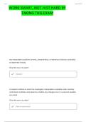 PSYCH 289 CHAPTER 2 QUESTIONS AND CORRECT ANSWERS