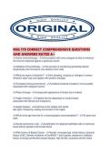 NSG 170 CORRECT COMPREHENSIVE QUESTIONS AND ANSWERS RATED A&period;pdf