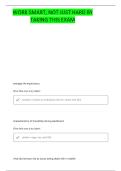 PSYC 289 EXAM 4 UNL QUESTIONS AND CORRECT ANSWERS