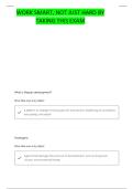 UNL PSYC 289 EXAM 1 QUESTIONS AND CORRECT ANSWERS