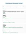 ACG 2071 FSU EXAM 1 Questions with Correct Answers
