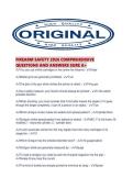 FIREARM SAFETY 2026 COMPREHENSIVE QUESTIONS AND ANSWERS SURE A&period;pdf