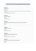 Activity Director Class Exam Questions with Correct Answers