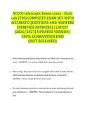 NCCCO telescopic boom crane - fixed cab &lpar;TSS&rpar; COMPLETE EXAM SET WITH ACCURATE QUESTIONS AND ANSWERS &lpar;VERIFIED ANSWERS&rpar; &vert; LATEST &lpar;2026&sol;2027&rpar; UPDATED VERSION &vert; 100&percnt; GUARANTEED PASS &lbrace;JUST RELEASED&rcub;