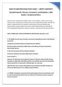 NURS 753 Midterm Exam Study Guide &ndash; Psychotherapeutic Theories&comma; Frameworks&comma; and Modalities&comma; Liberty University &lpar;2026&rpar;