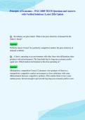 Principles of Economics - WGU D089 TESTS Questions and Answers&NewLine;with Verified Solutions &vert; Latest 2026 Update&NewLine;