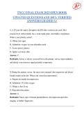 TNCC FINAL EXAM 2025 OPEN BOOK UPDATED QUESTIONS AND 100&percnt; VERIFIED  ANSWERS GRADED A&plus;