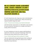 RN ATI CONCEPT BASED ASSESSMENT LEVEL 3 EXAM 3 VERSION A B AND C CERTIFICATION