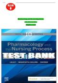 Test Bank for Pharmacology and the Nursing Process&comma; 10th Edition &vert; Linda Lilley &lpar;Chapter 1 to 58&rpar;