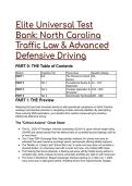 North Carolina Traffic Law & Advanced Defensive Driving Test Bank &lpar;2026&sol;2027 Elite Edition&rpar; &vert; 44&plus; S-Tier Practice Questions&comma; Distractor Analyses & Mentor Insights