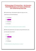 ATI PN Pharmacology Proctored Exam 2023&ndash;2026 &ndash; 600 Latest Verified NGN Questions & Answers &vert; Real Screenshot‑Style Exam for Guaranteed Pass