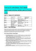 MARYLAND Social Work Law & Ethics Exam Test Bank &lpar;v11&period;0&rpar; &vert; 25&plus; S-Tier Questions&comma; Answers & Explanations &vert; UPDATED FOR 2026&sol;2027 &lpar;SB 379 & HB 783 Compliant&rpar;