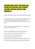 88M RED BOOK STUDY TEST BANK 2026 COMPLETE QUESTIONS AND CORRECT ANSWERS VERIFIED