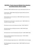 D426 WGU - Practice Assesment Multiple Choice Questions &NewLine;and Verified Answers 100&percnt; A&plus; Graded