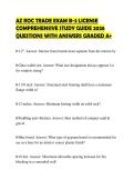AZ ROC TRADE EXAM B-3 LICENSE COMPREHENSIVE STUDY GUIDE 2026 QUESTIONS