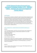 ATI RN Maternal Newborn Exam 2026 package deal