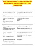 NICU RN assessment Exam Questions and&NewLine;Answers with Verified Solutions &vert; Latest&NewLine;Updated 2026