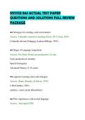 NYSTCE EAS ACTUAL TEST PAPER &NewLine;QUESTIONS AND SOLUTIONS FULL REVIEW &NewLine;PACKAGE 