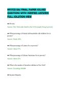 NYSTCE EAS FINAL PAPER SOLVED &NewLine;QUESTIONS WITH VERIFIED ANSWERS &NewLine;FULL SOLUTION VIEW