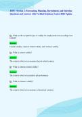 D351 - Section 2&colon; Forecasting&comma; Planning&comma; Recruitment&comma; and Selection&NewLine;Questions and Answers with Verified Solutions &vert; Latest 2026 Update