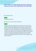D351 - Section 2&colon; Forecasting&comma; Planning&comma; Recruitment&comma; and Selection&NewLine;Questions and Answers with Verified Solutions &vert; Latest 2026 Update