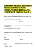 BUNDLE&lowbar;FOR&lowbar;TCST&lowbar;EXAMS&lowbar;COMPILATION&lowbar;VERIFIED&lowbar;GUARANTEED&lowbar;SUCCESS&lowbar;CERTIFICATION&period;