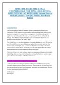 NBME CBSE EXAM COMPREHENSIVE 2023 TO 2026 PACKAGE DEAL