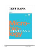 Test Bank For Microbiology by OpenStax 978-1938168147 Chapter 1-26 Complete Guide &vert; NEWEST 2026&sol;2027 A&plus; GRADED