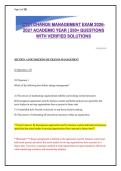 C721 Change Management Exam Study Guide&colon; 280&plus; Questions with Verified Solutions&comma; Models & Scenarios