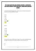 FCTC EXAM QUESTIONS AND VERIFIED ANSWERS &vert; COMPREHENSIVE STUDY GUIDE&vert;A&plus; STUDY RESOURCE &vert; BRAND NEW 2026&sol;2027 UPDATE