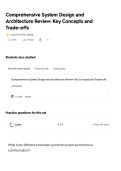 Comprehensive System Design and Architecture Review&lowbar; Key Concepts and Trade-offs Flashcards &lowbar; Quizlet&period;pdf