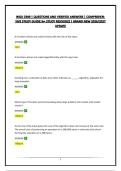 WGU C949 &vert; QUESTIONS AND VERIFIED ANSWERS &vert; COMPREHENSIVE STUDY GUIDE&vert;A&plus; STUDY RESOURCE &vert; BRAND NEW 2026&sol;2027 UPDATE