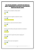 WGU C949 PRE ASSESSMENT &vert; QUESTIONS AND VERIFIED ANSWERS &vert; COMPREHENSIVE STUDY GUIDE&vert;A&plus; STUDY RESOURCE &vert; BRAND NEW 2026&sol;2027 UPDATE