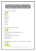 WGU C949 DATA STRUCTURES AND ALGORITHMS ESSENTIALS &vert; QUESTIONS AND VERIFIED ANSWERS &vert; COMPREHENSIVE STUDY GUIDE&vert;A&plus; STUDY RESOURCE &vert; BRAND NEW 2026&sol;2027 UPDATE
