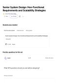 Senior System Design&lowbar; Non-Functional Requirements and Scalability Strategies Flashcards &lowbar; Quizlet&period;pdf